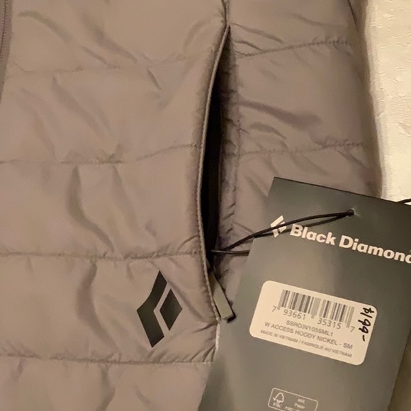 Black Diamond W ACCESS HOODY - Nickel - Small - Picture 4 of 16